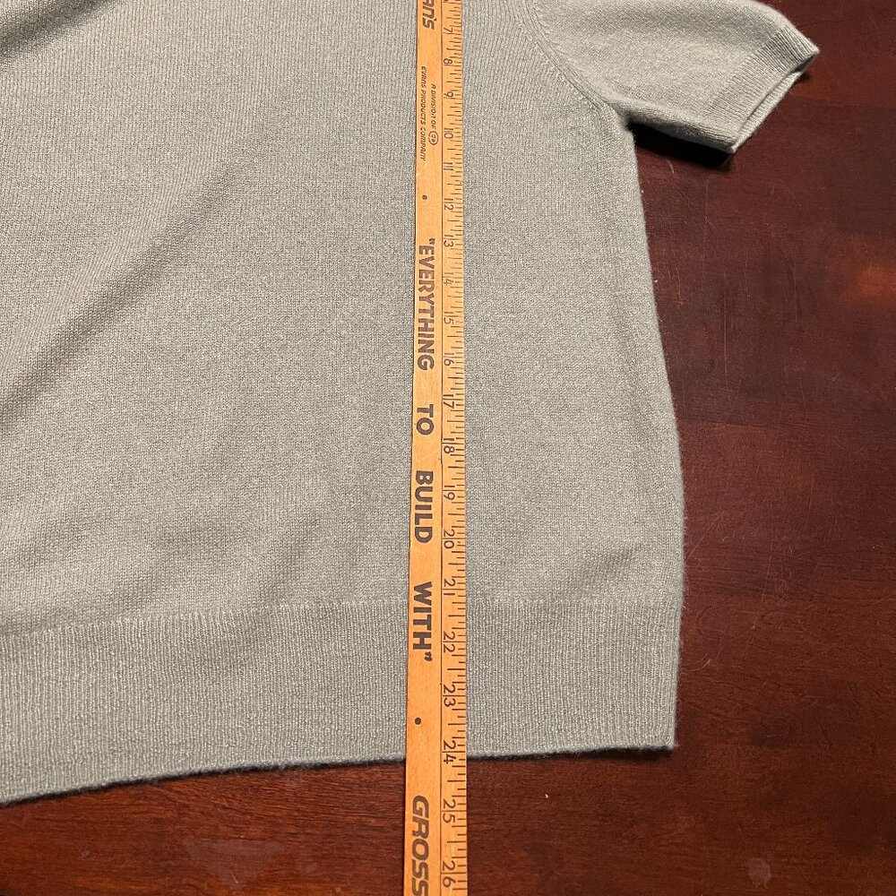 J CREW & MAGASCHONI CASHMERE CARDI TEE SET - Picture 15 of 15